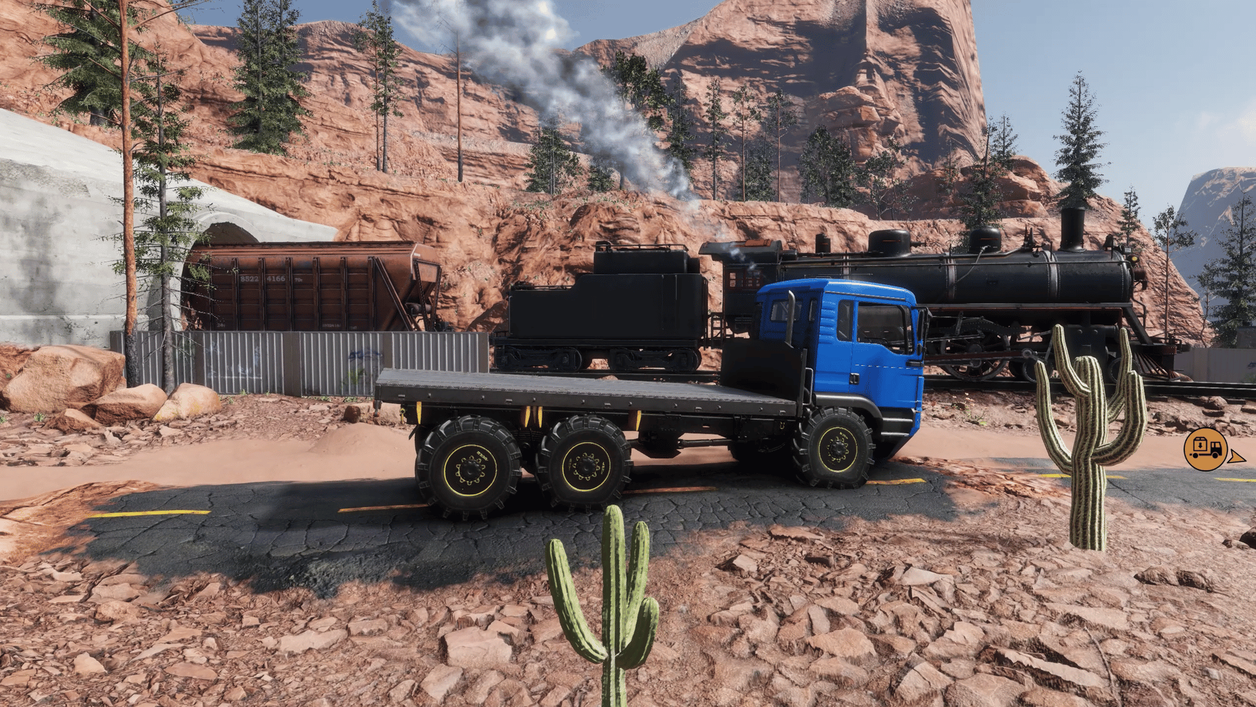 Offroad Truck Simulator: Heavy Duty Challenge screenshot