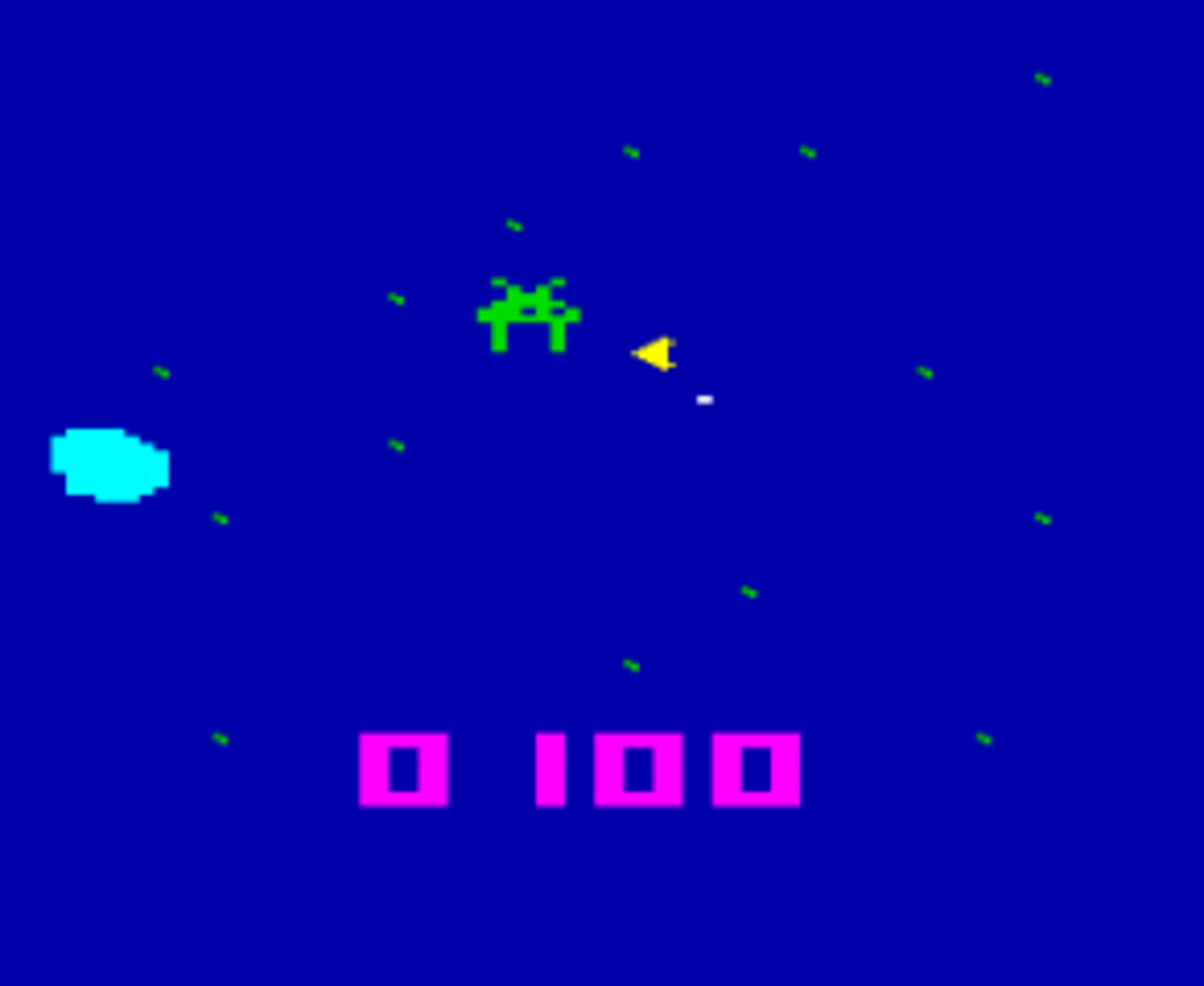 Asteroids screenshot