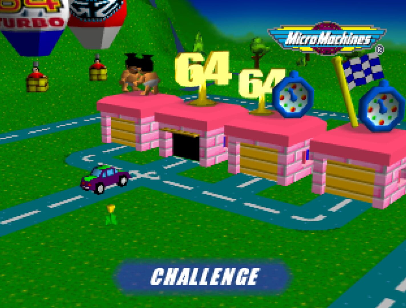 Captura de pantalla - Micro Machines 64 Turbo