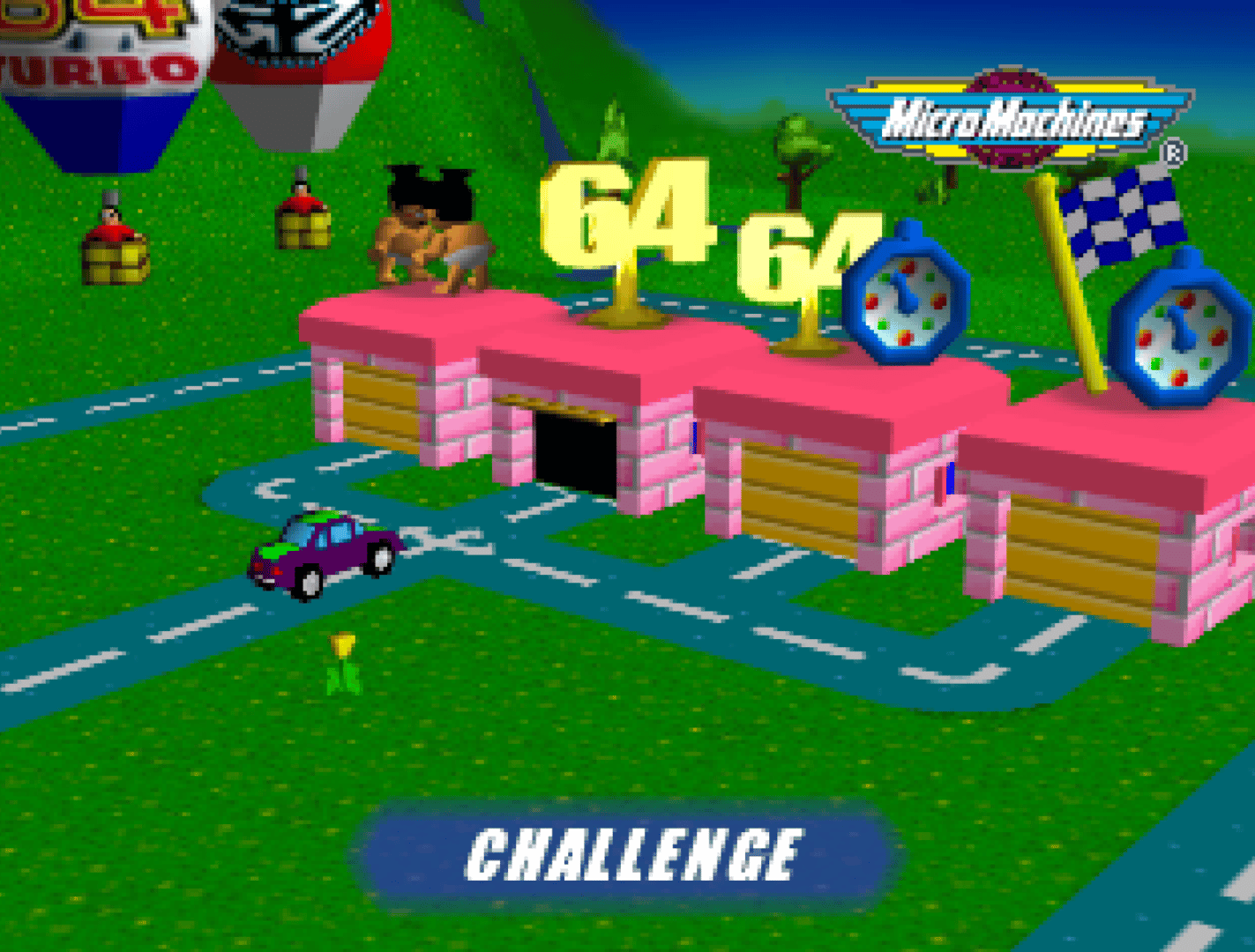 Micro Machines 64 Turbo screenshot