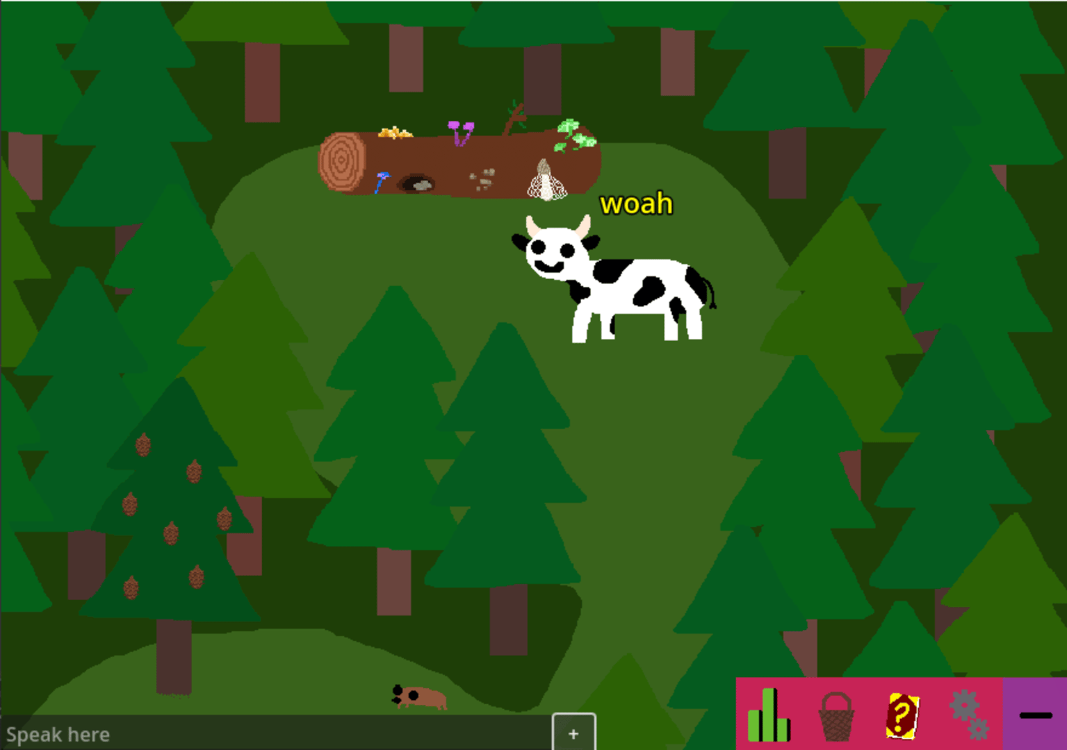 Cow Life Sim RPG screenshot