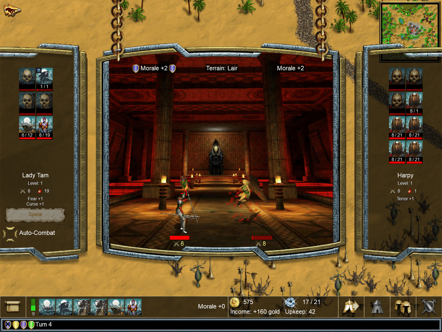 Warlords IV: Heroes of Etheria screenshot