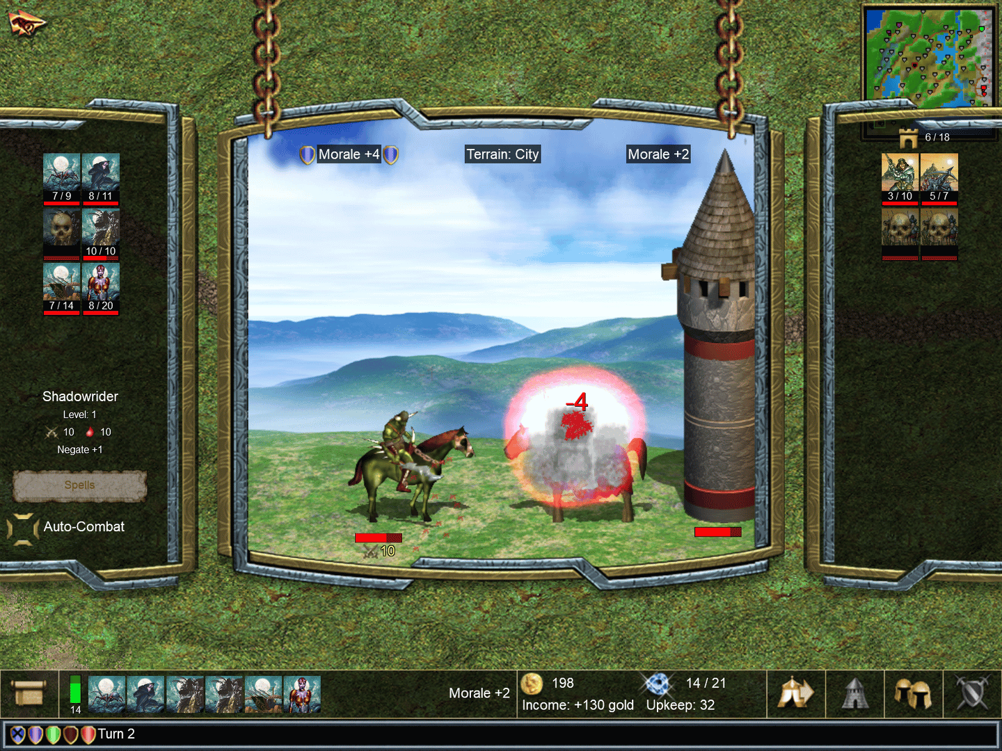 Warlords IV: Heroes of Etheria screenshot