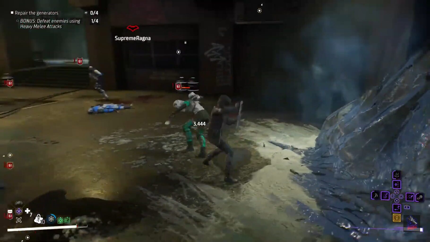 Captura de pantalla - Gotham Knights: Heroic Assault: The Kelvin Incident