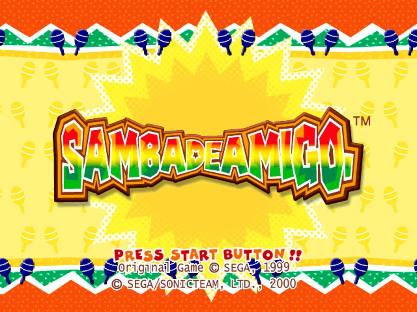 Captura de pantalla - Samba de Amigo