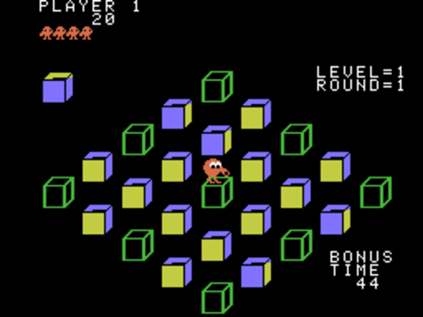 Q*bert's Qubes screenshot