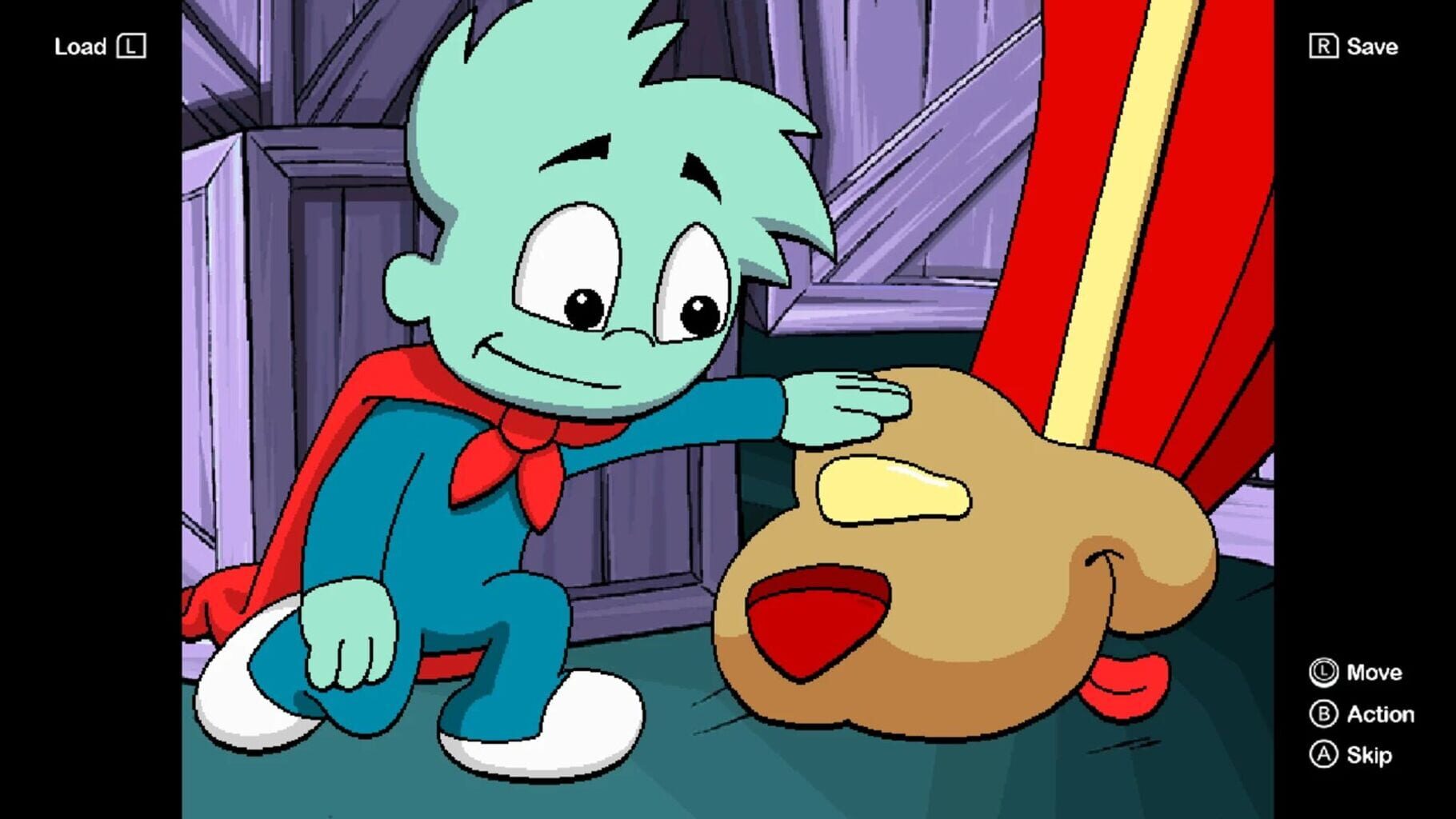 Captura de pantalla - Pajama Sam 2: Thunder and Lightning Aren't so Frightening