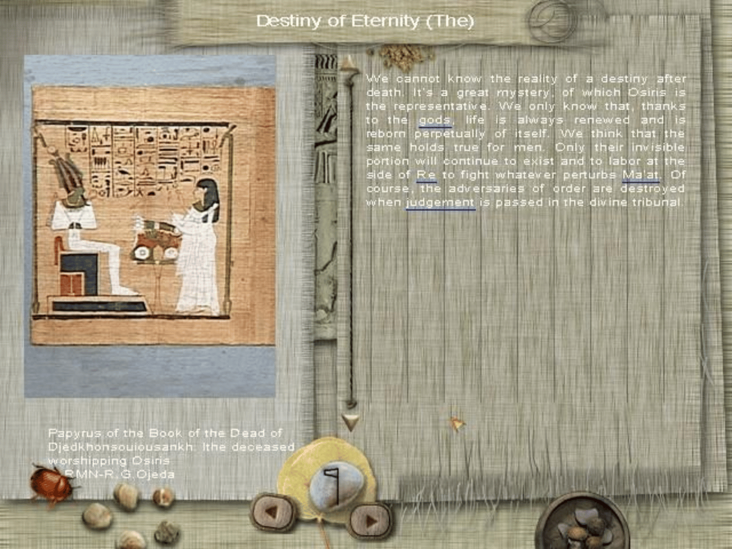 Egypt II: The Heliopolis Prophecy screenshot