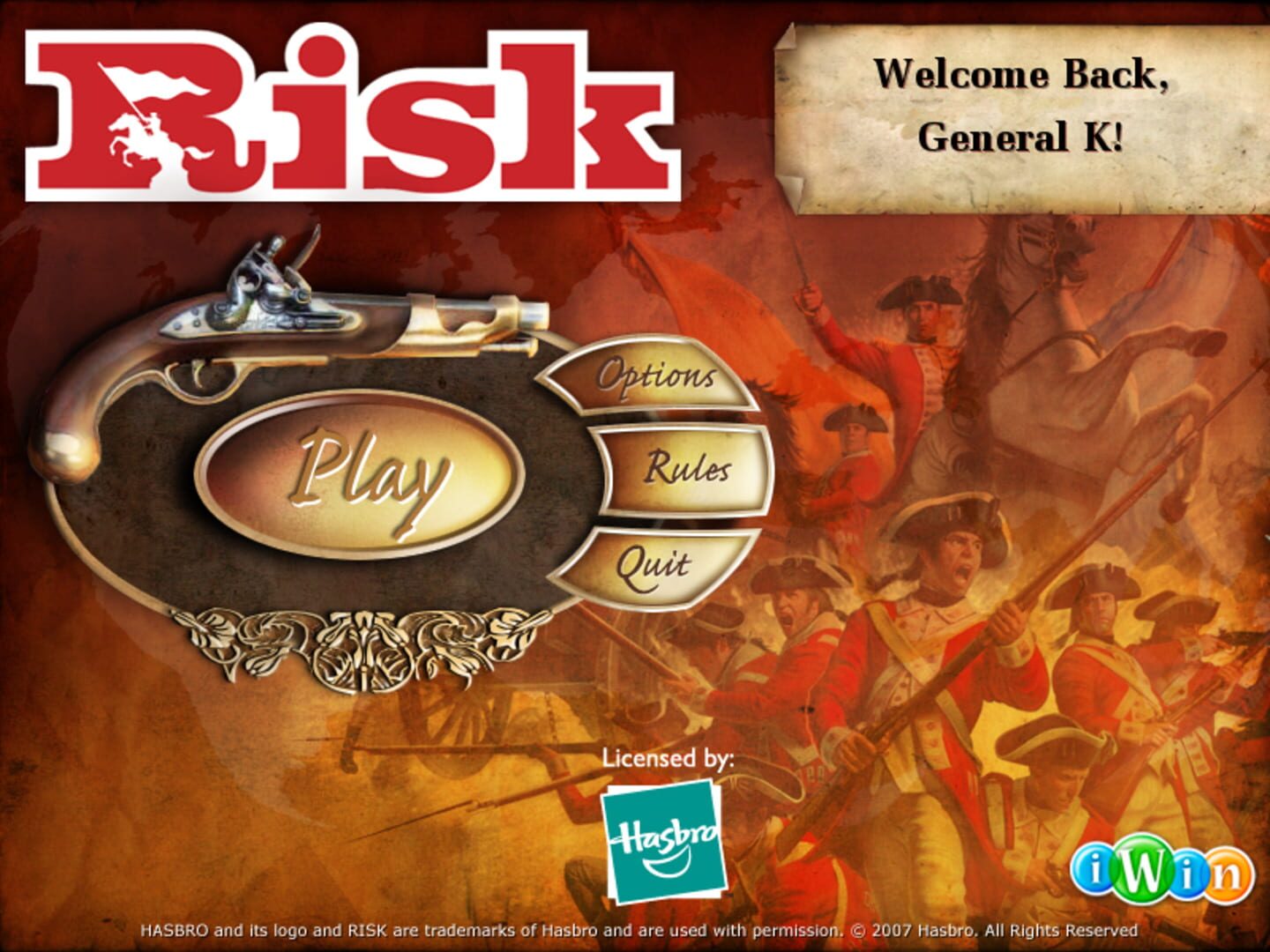 Captura de pantalla - Risk