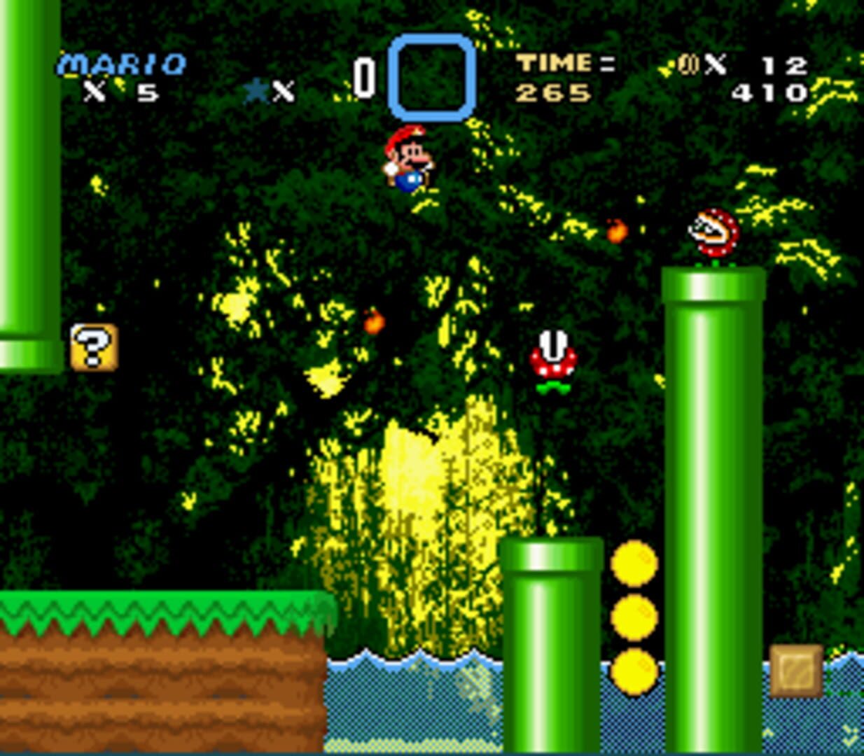 Captura de pantalla - Super Mario in: Yoshi's Revenge