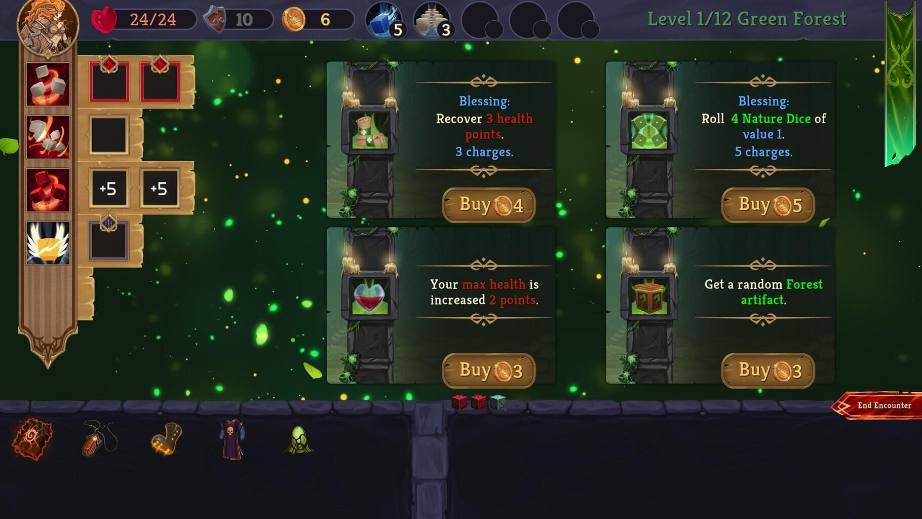 Right and Down and Dice screenshot