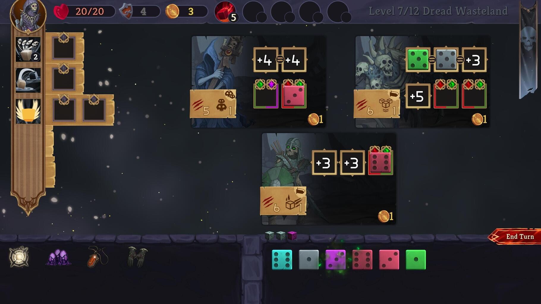 Right and Down and Dice screenshot