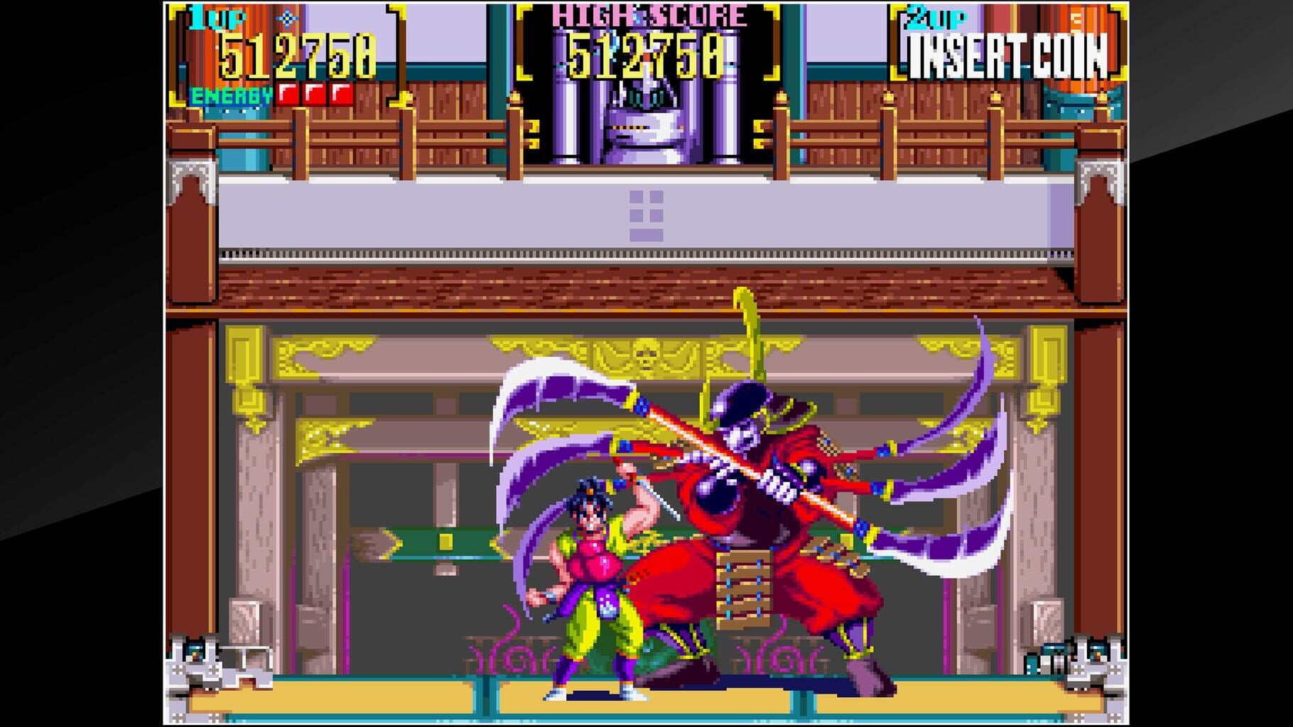 Captura de pantalla - Arcade Archives: Mystic Warriors