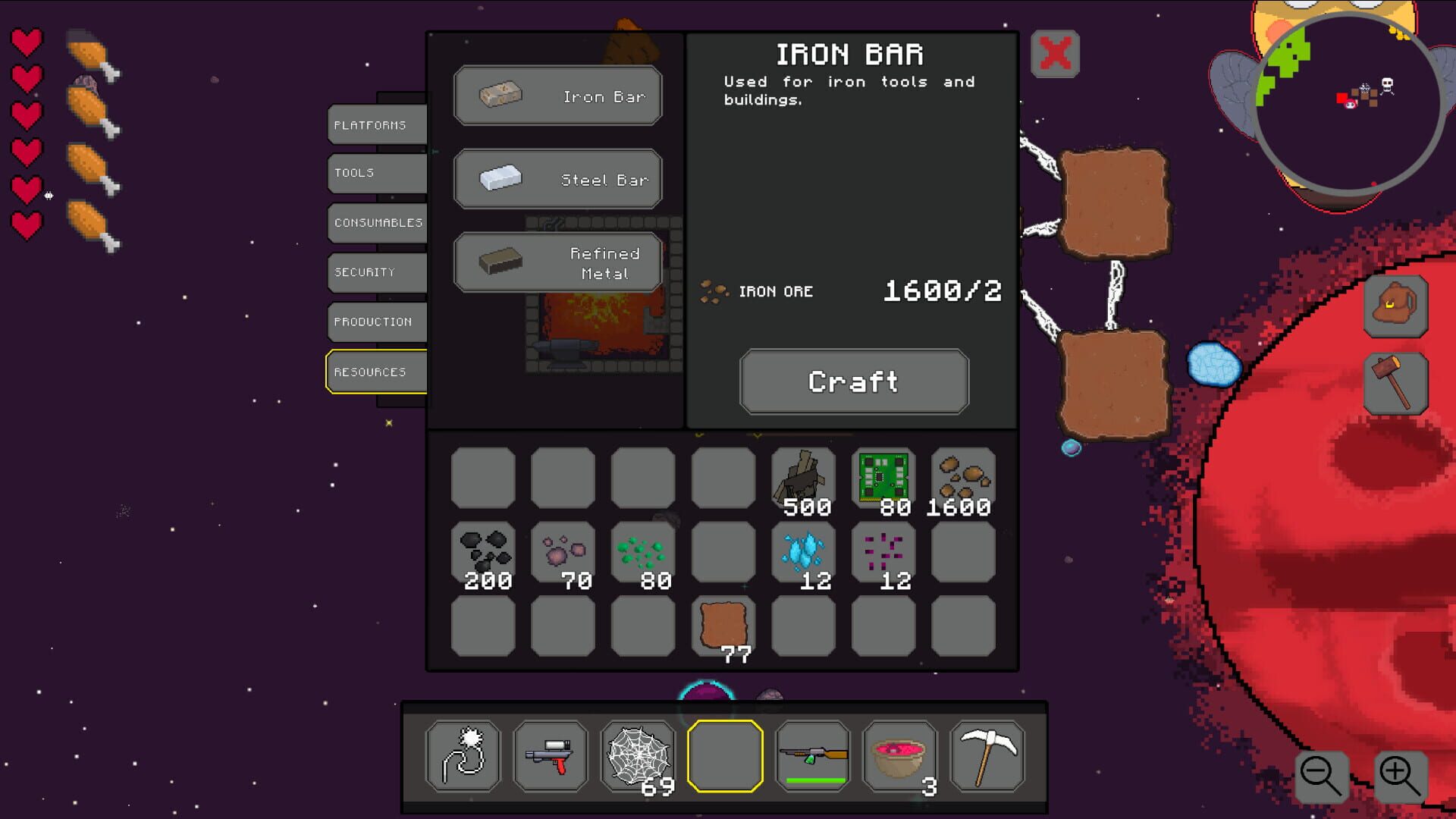 WebCraft - Screenshot