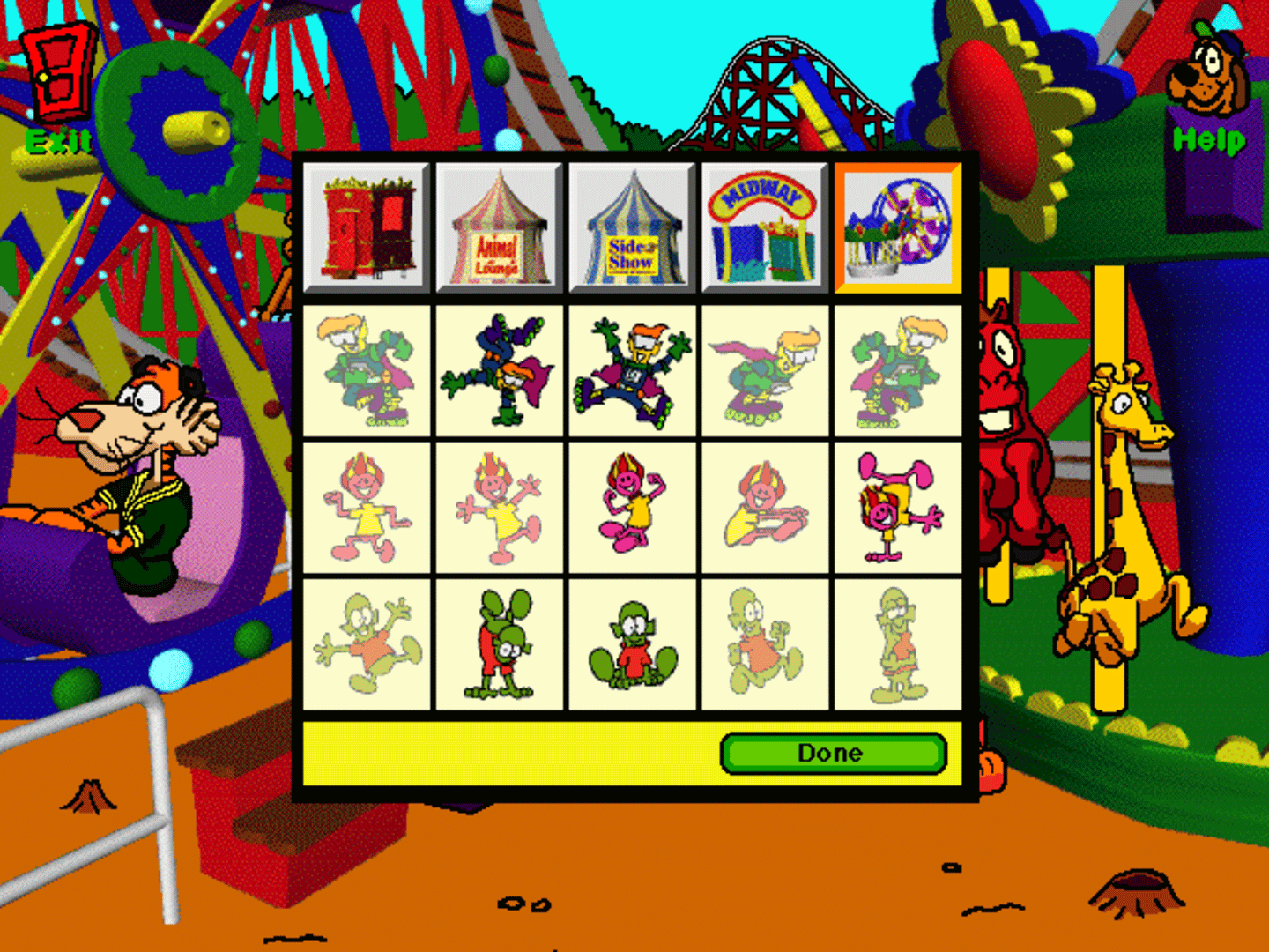 Gus Goes to Kooky Carnival screenshot