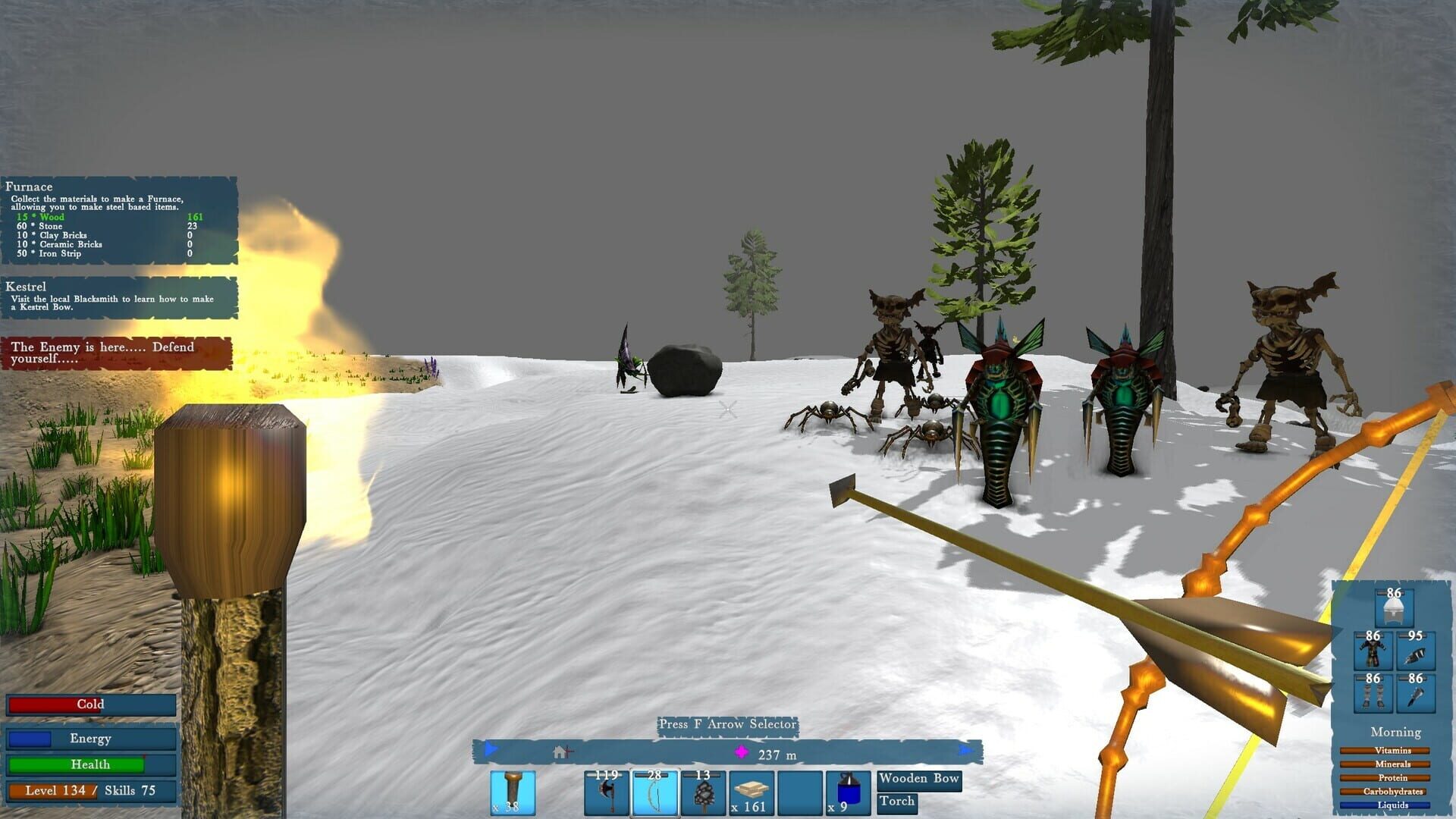 Warlocks Deeds: Desolation horde - Screenshot