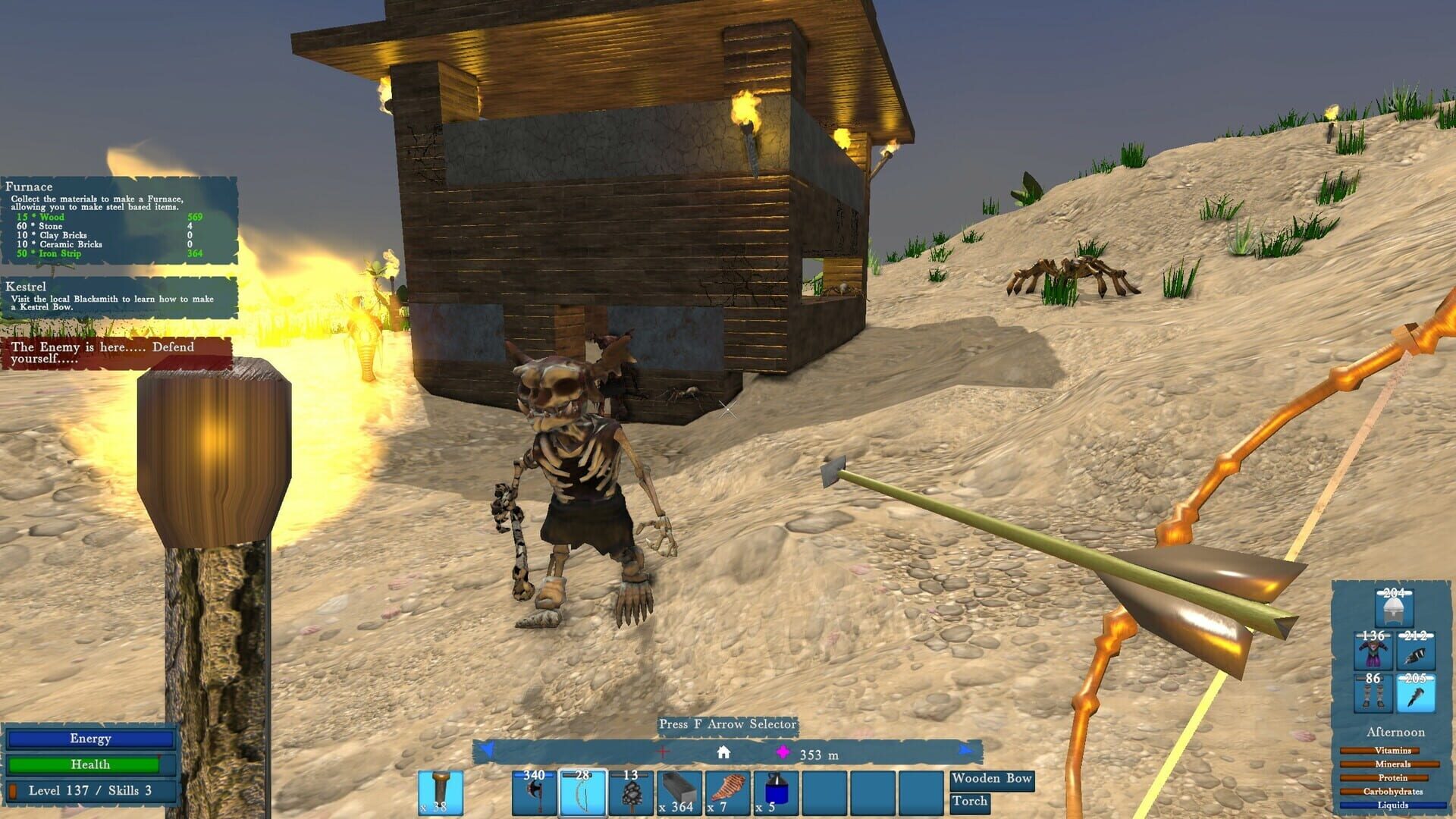 Warlocks Deeds: Desolation horde - Screenshot