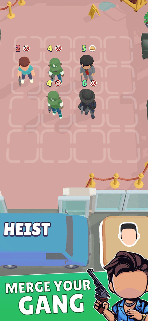 Merge Gangster Heist vs. Police screenshot