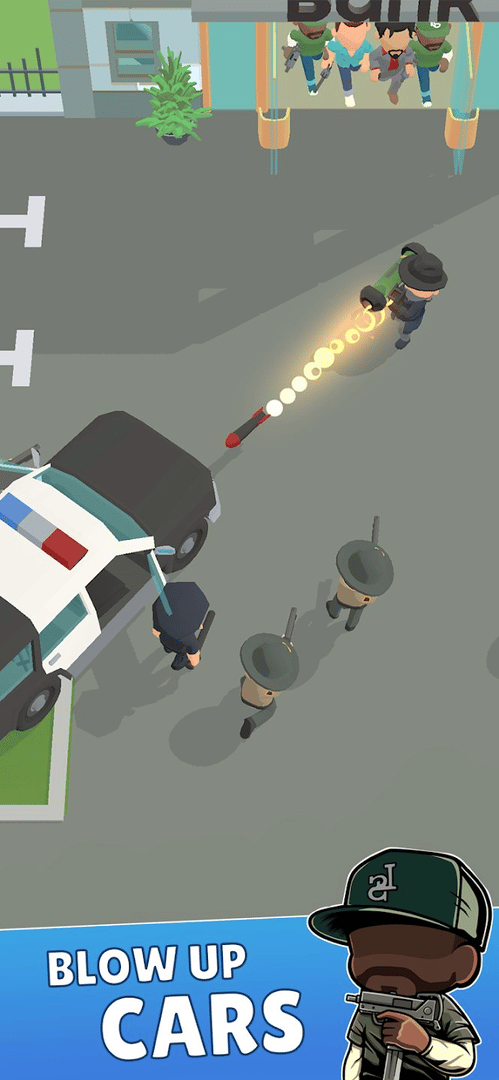 Merge Gangster Heist vs. Police screenshot