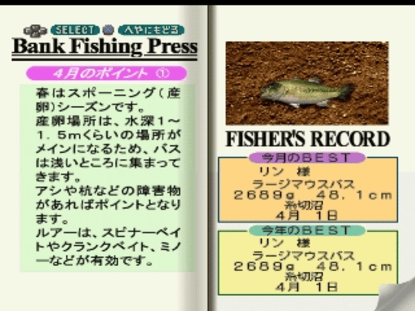 Let's Go Bassfishing! screenshot