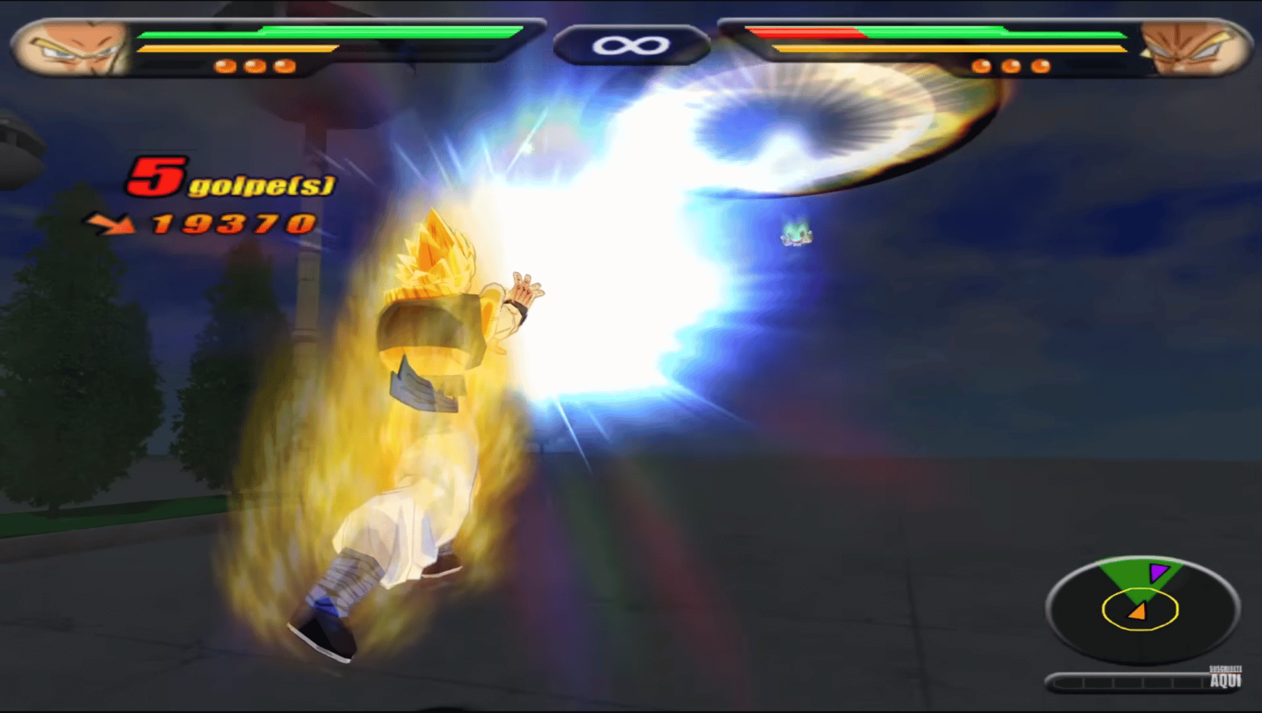 Dragon Ball Z: Budokai Tenkaichi screenshot