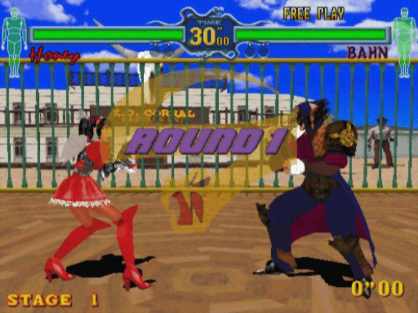 Sega Ages 2500 Vol. 19: Fighting Vipers screenshot
