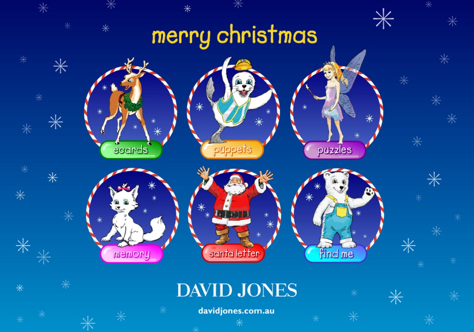 David Jones: Merry Christmas CD-ROM