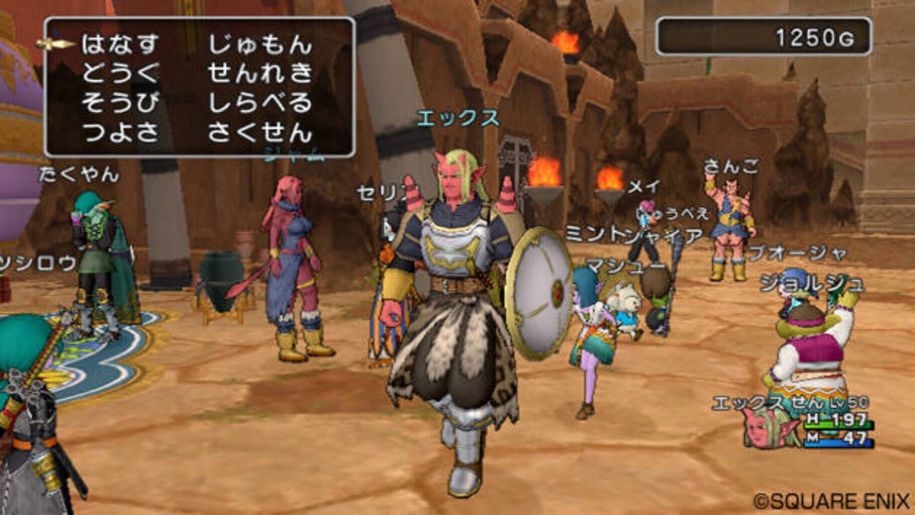 Captura de pantalla - Dragon Quest X: Mezameshi Itsutsu no Shuzoku Online