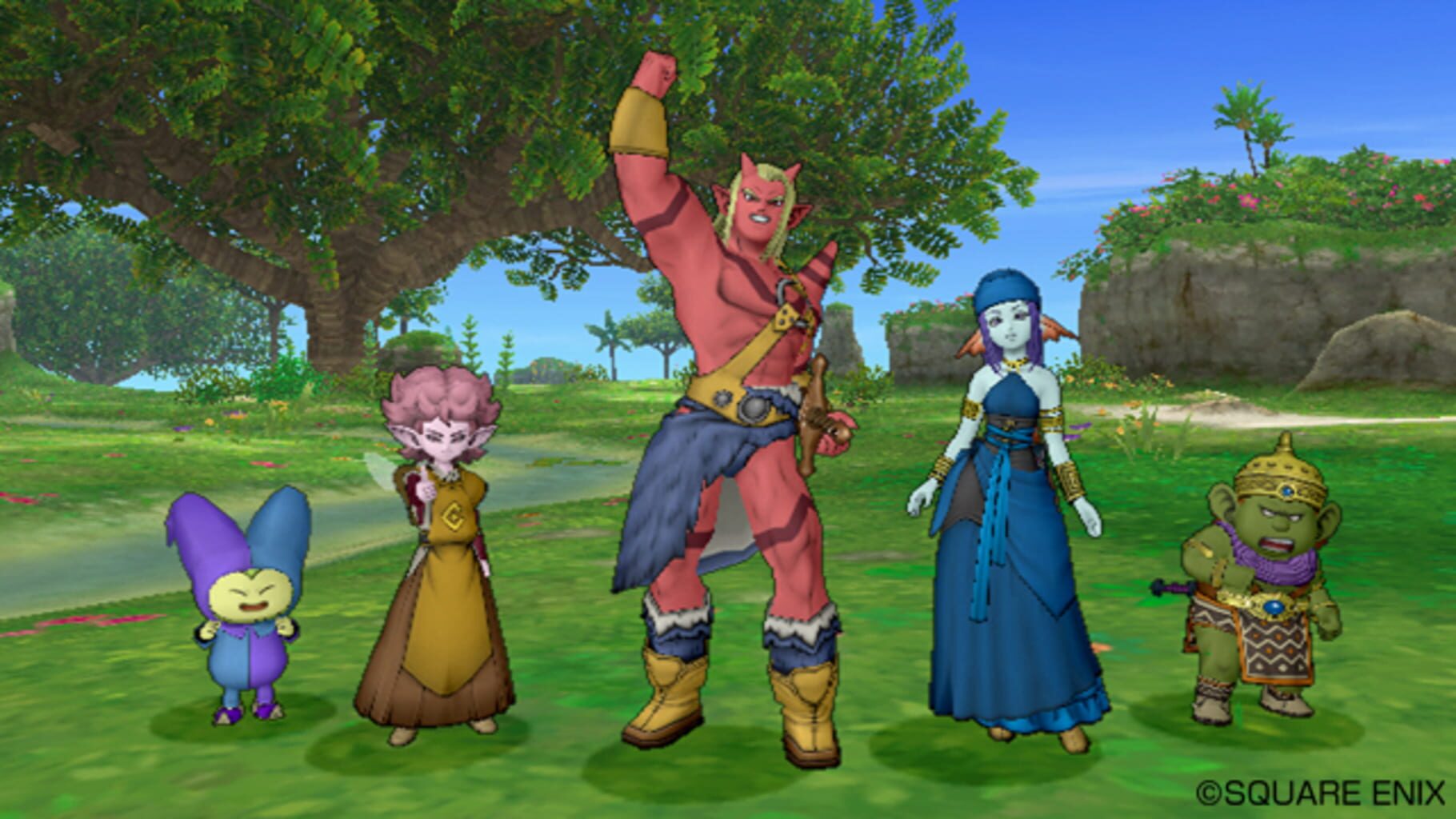Captura de pantalla - Dragon Quest X: Mezameshi Itsutsu no Shuzoku Online