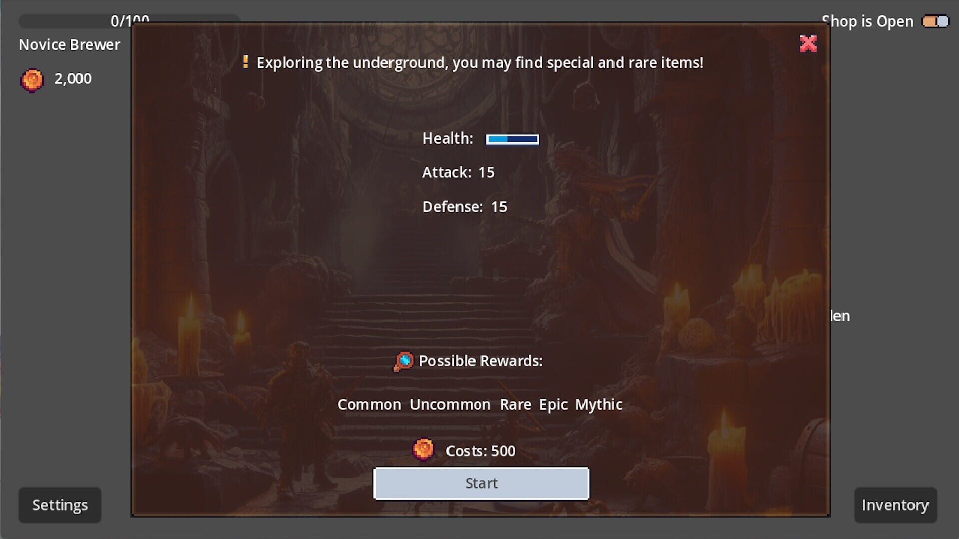 Accidental Alchemist - Screenshot