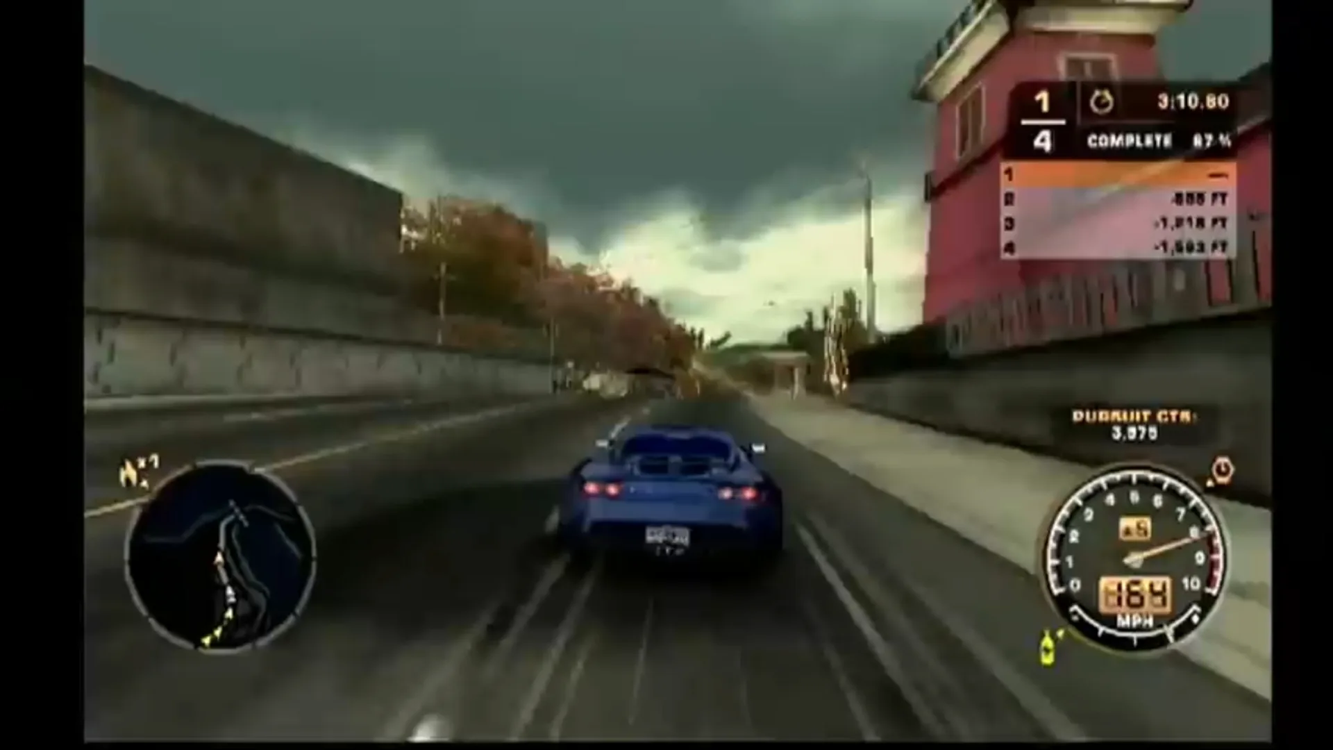 Captura de pantalla - Need for Speed: Most Wanted