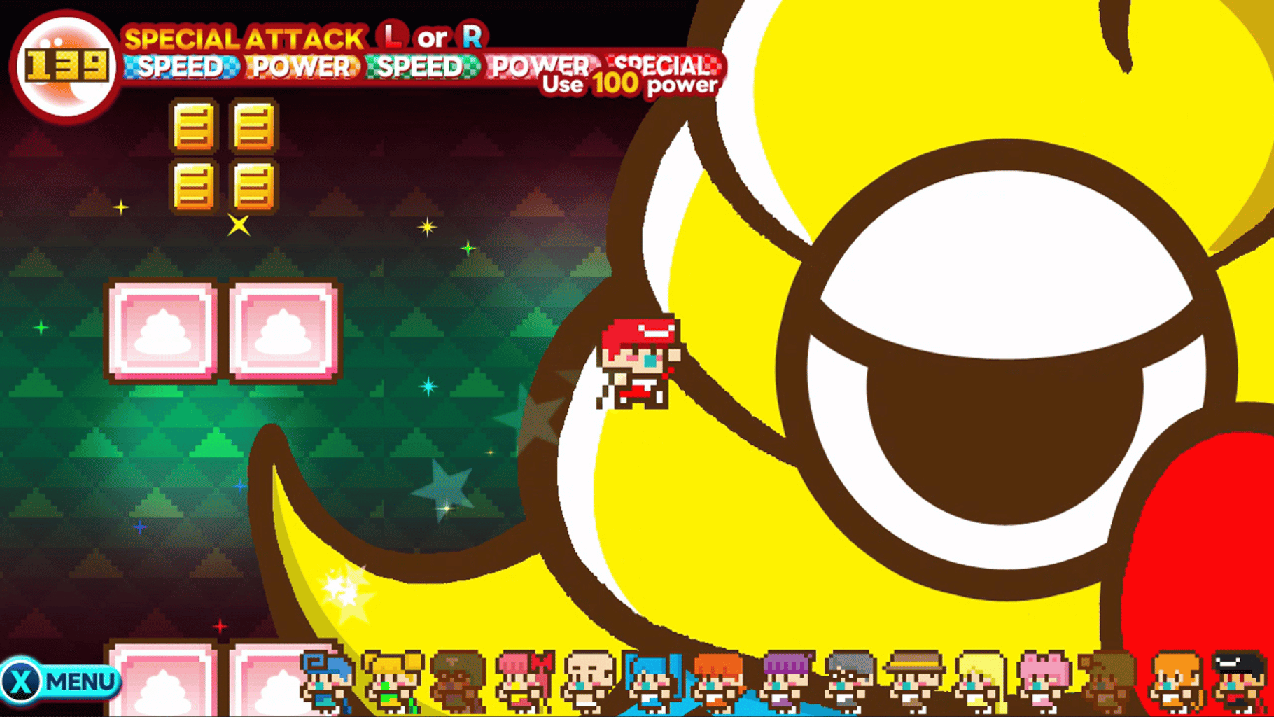 Pixel Game Maker Series: LunLun Superherobabys DX screenshot