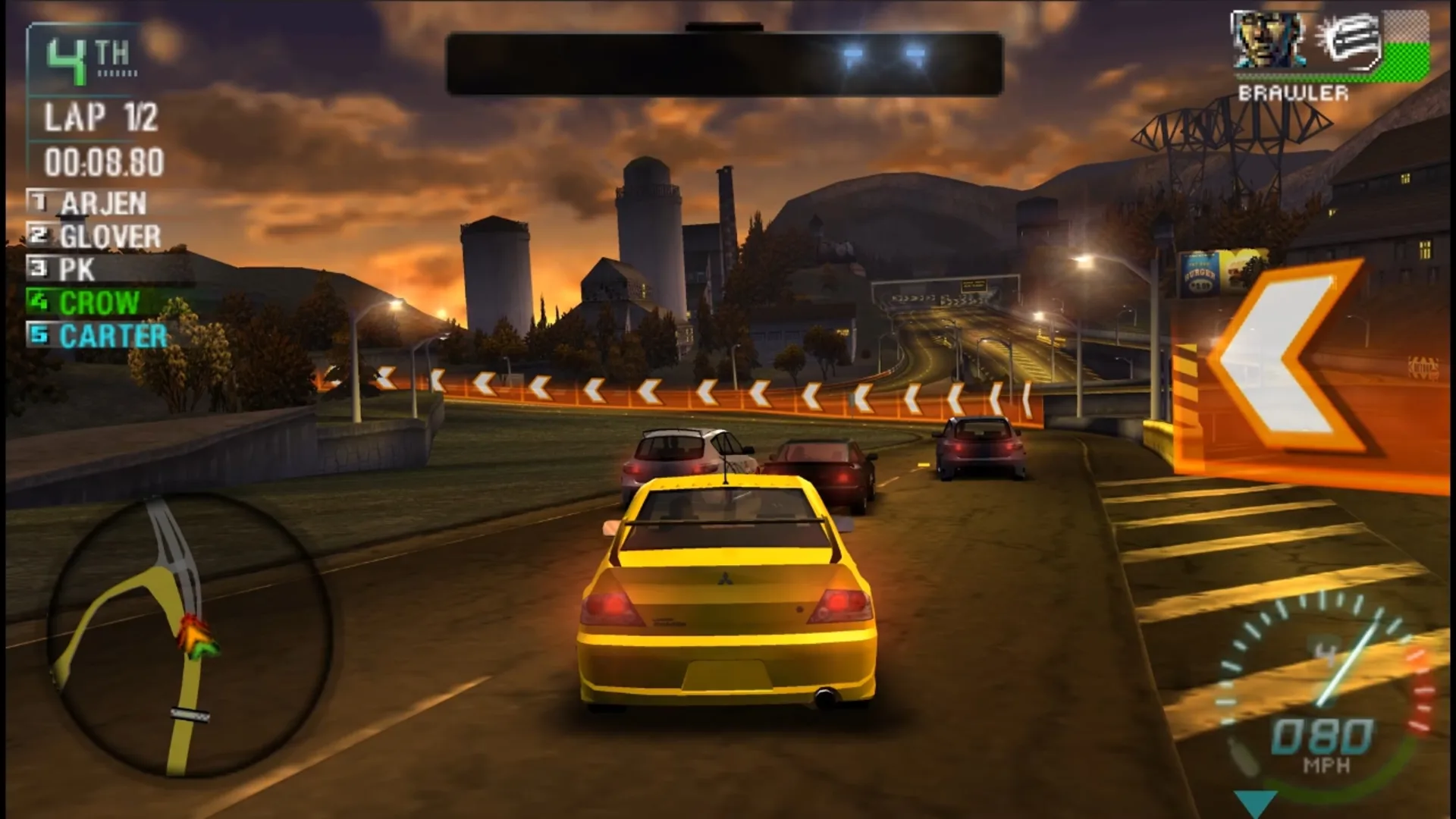 Captura de pantalla - Need for Speed: Carbon - Own the City