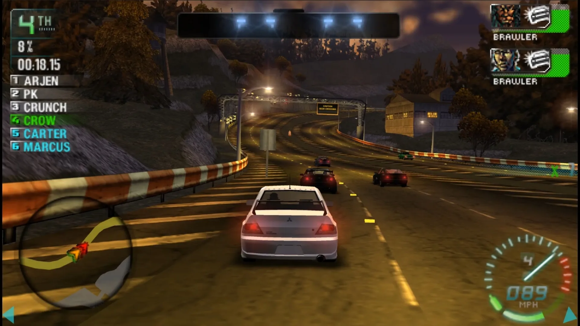 Captura de pantalla - Need for Speed: Carbon - Own the City