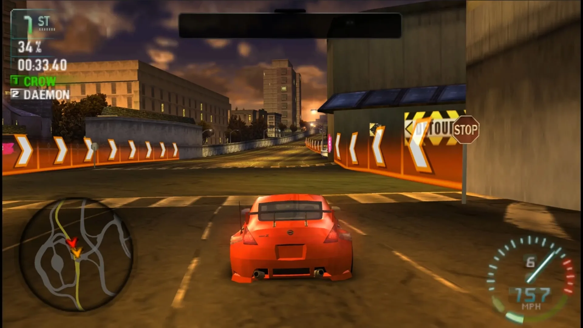 Captura de pantalla - Need for Speed: Carbon - Own the City