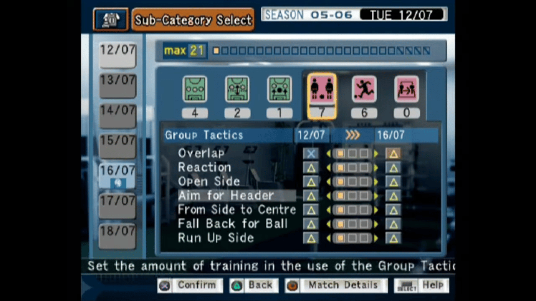 Pro Evolution Soccer Management screenshot