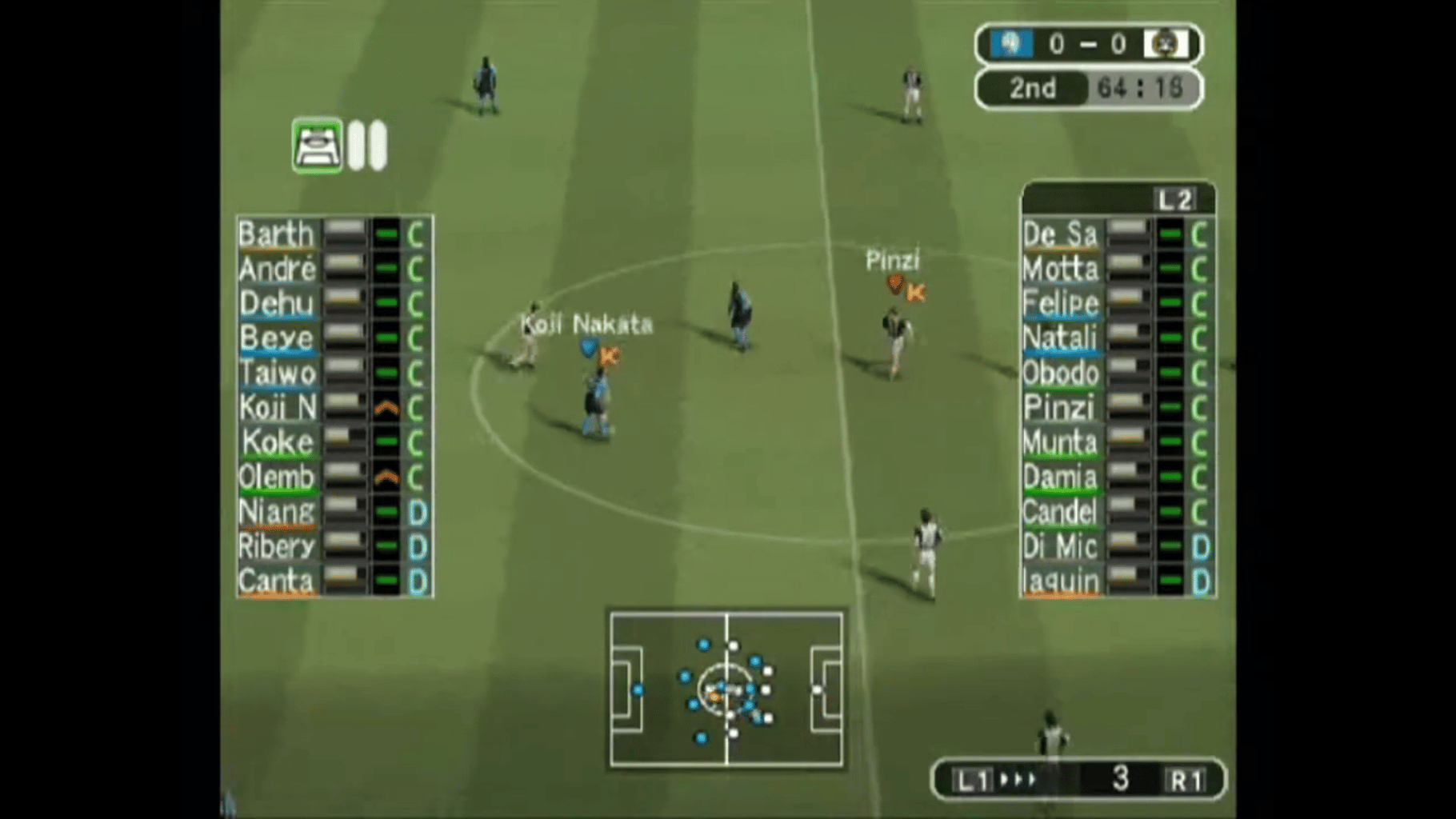 Pro Evolution Soccer Management screenshot