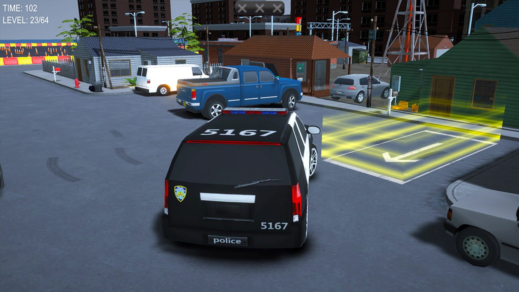 Police Car Driver: City Parking Simulator screenshot