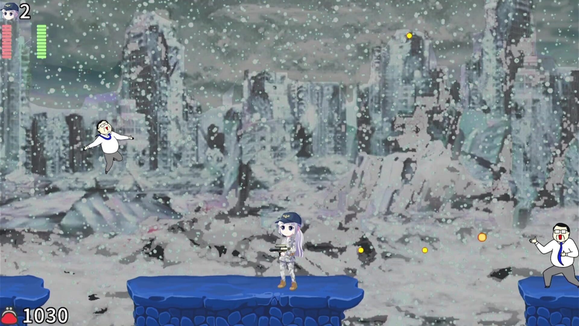 Post-apocalyptic Old man - Screenshot
