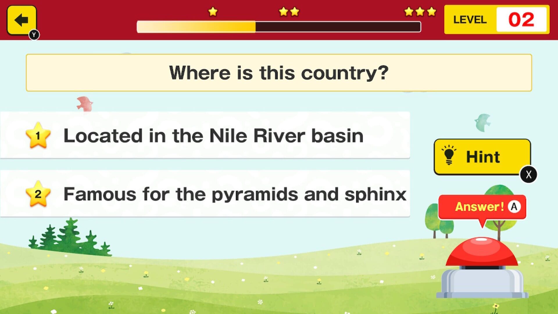 Fastest Finger First! 3 Hint Quiz - Screenshot