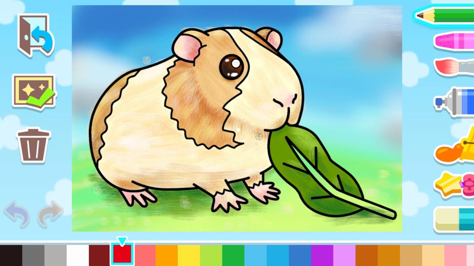 Coloring Book Series Zoo - Screenshot