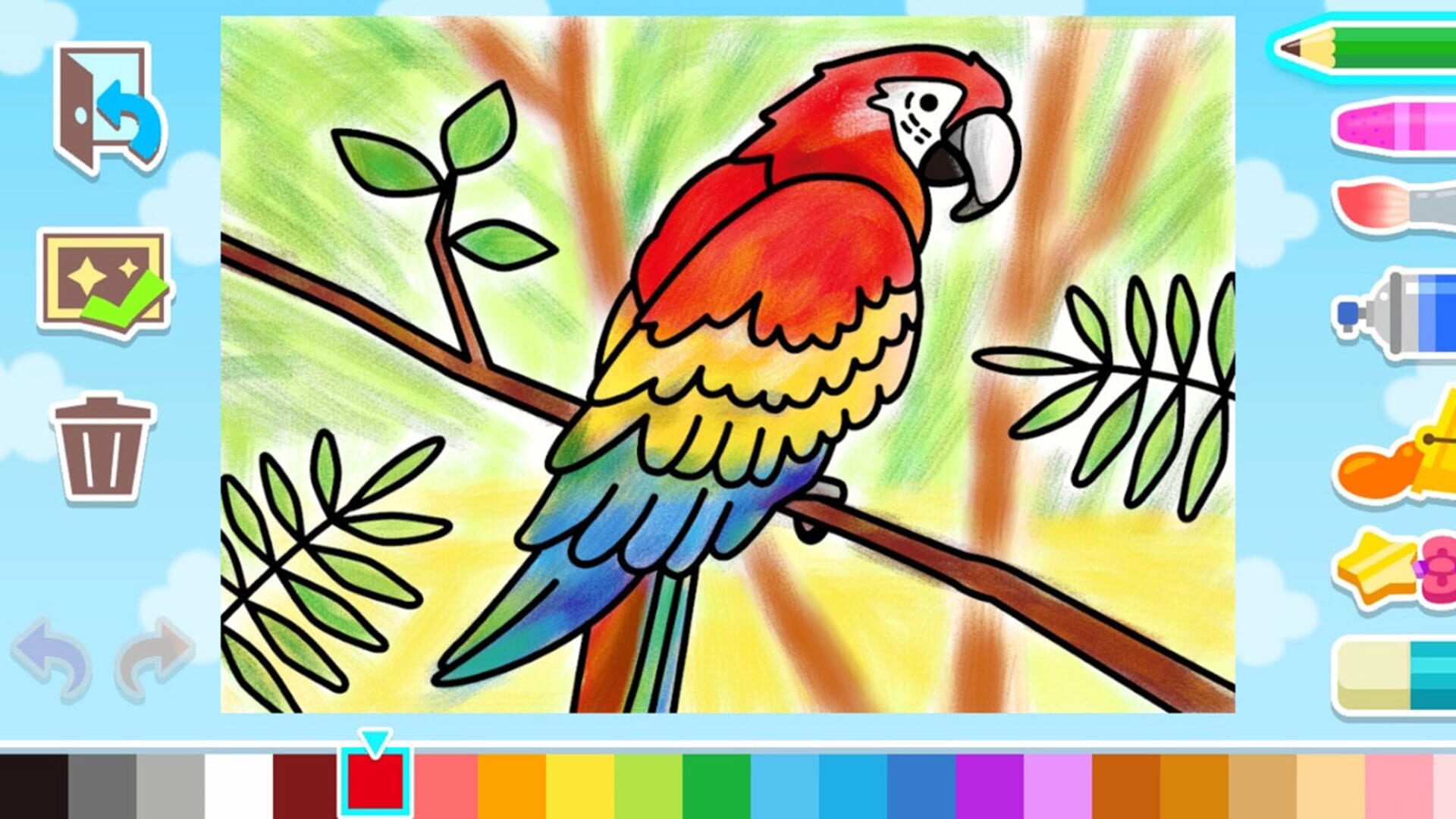 Coloring Book Series Zoo - Screenshot