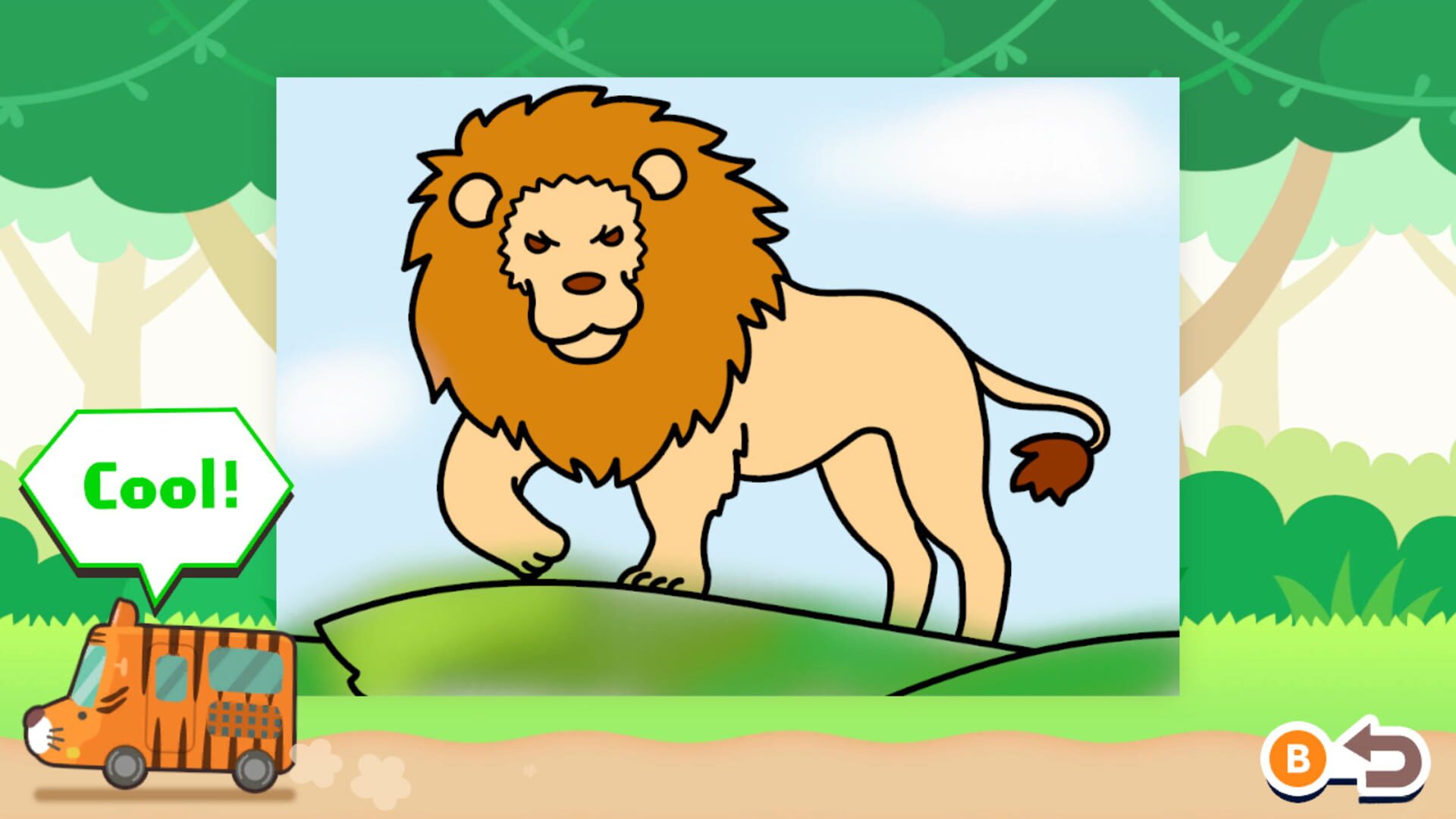 Coloring Book Series Zoo - Screenshot