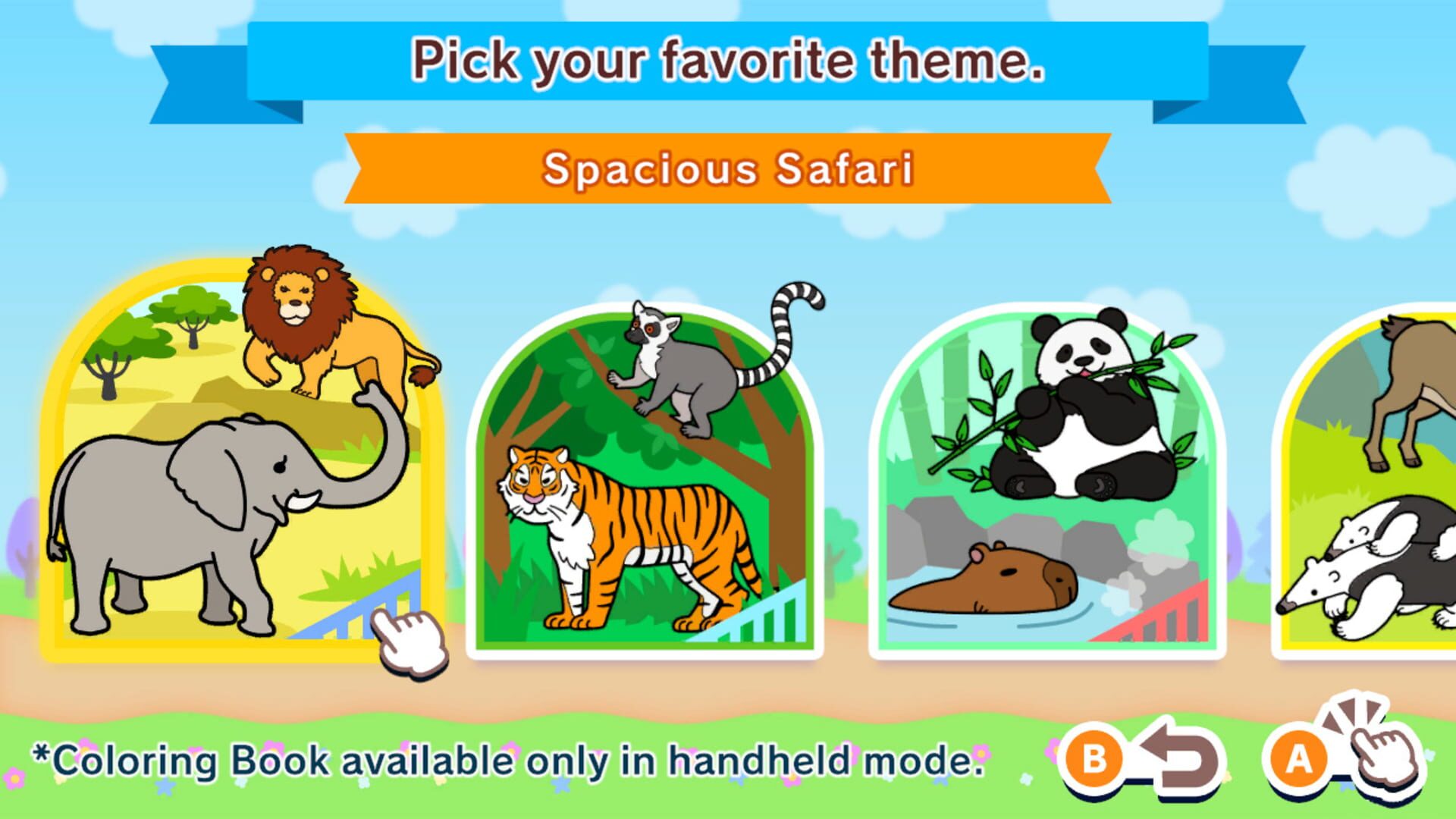 Coloring Book Series Zoo - Screenshot