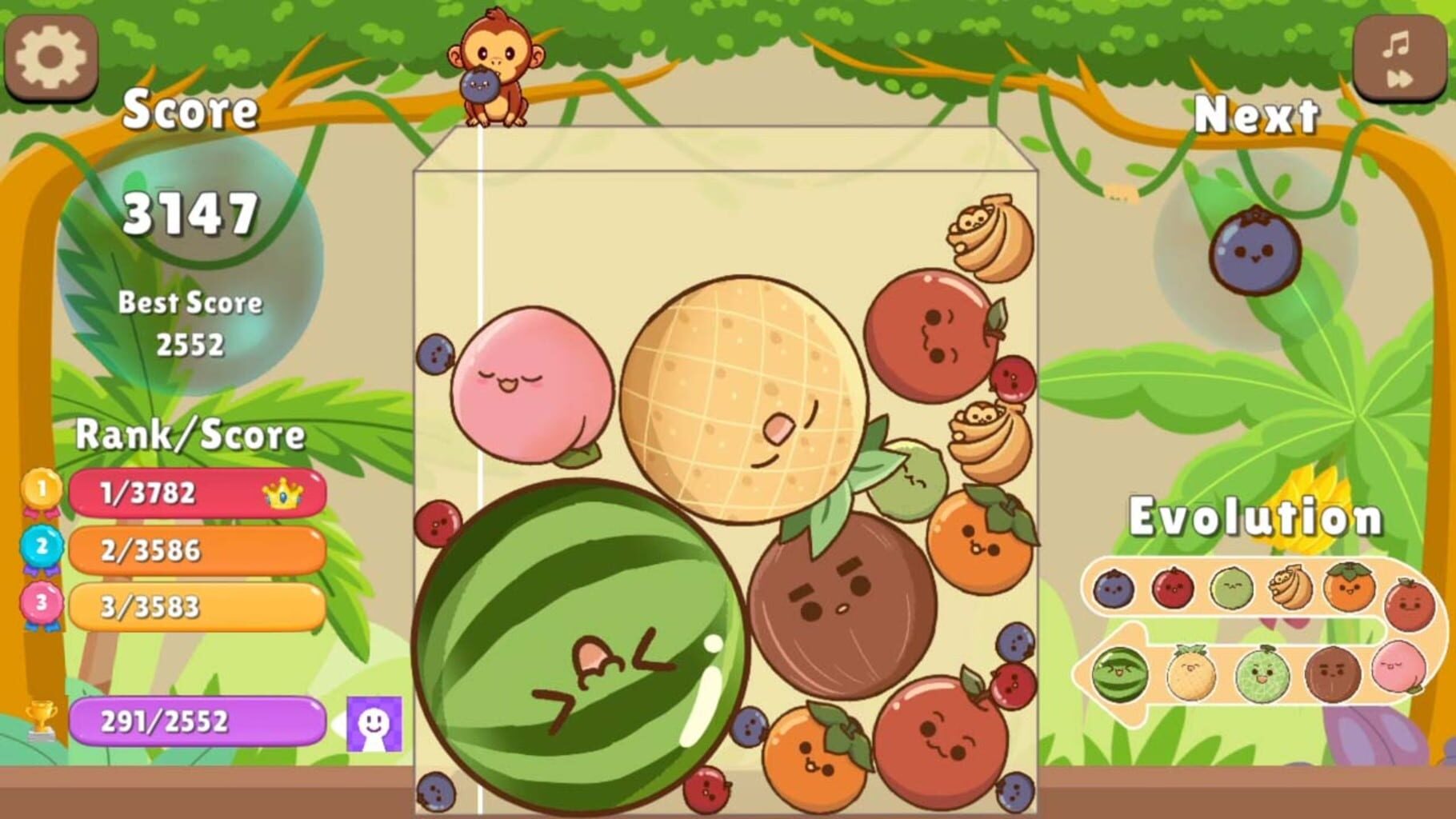 Big Watermelon Match screenshot