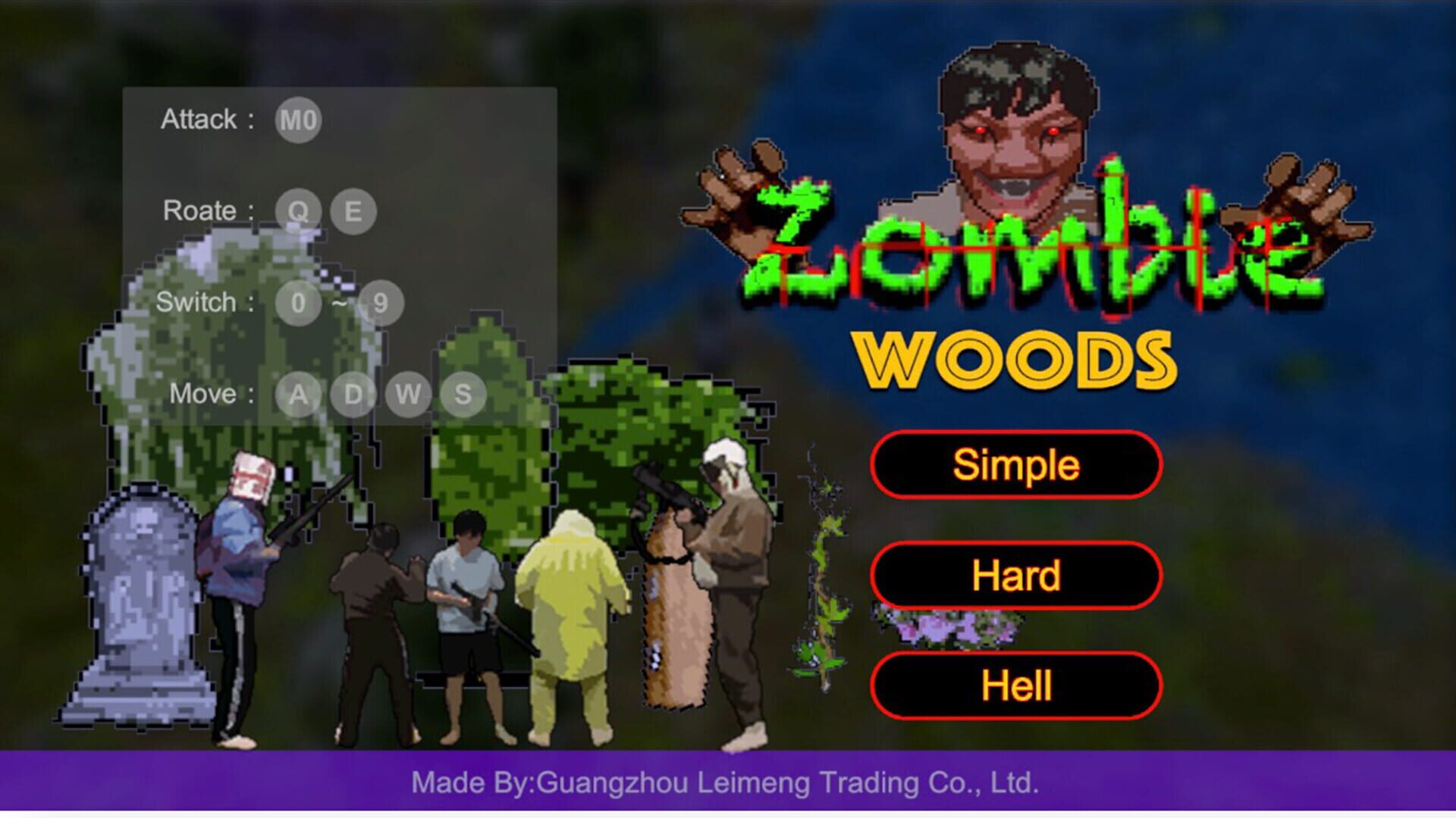 Zombie Woods - Screenshot
