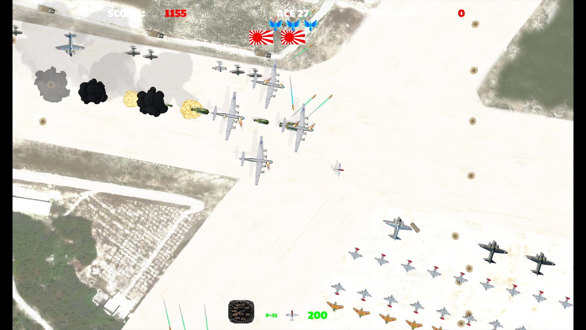 Ace Pilot Pacific - Screenshot