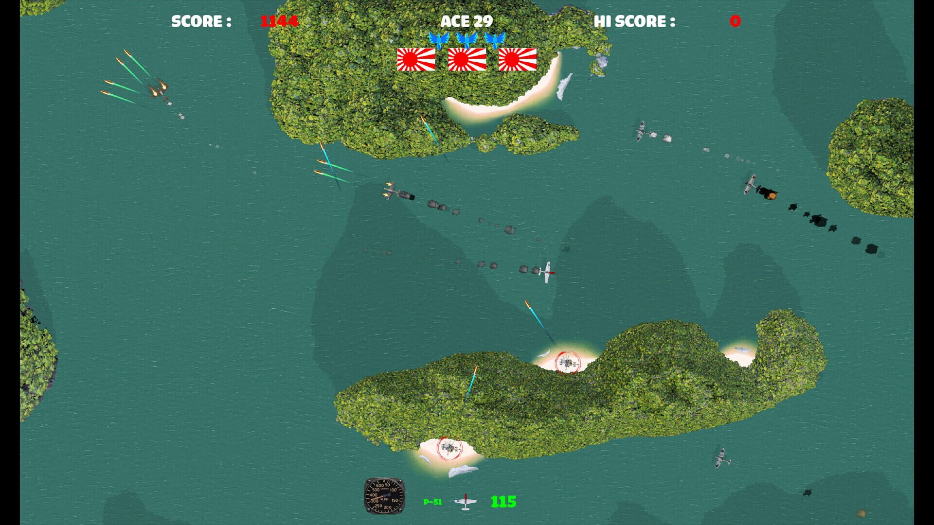 Ace Pilot Pacific - Screenshot