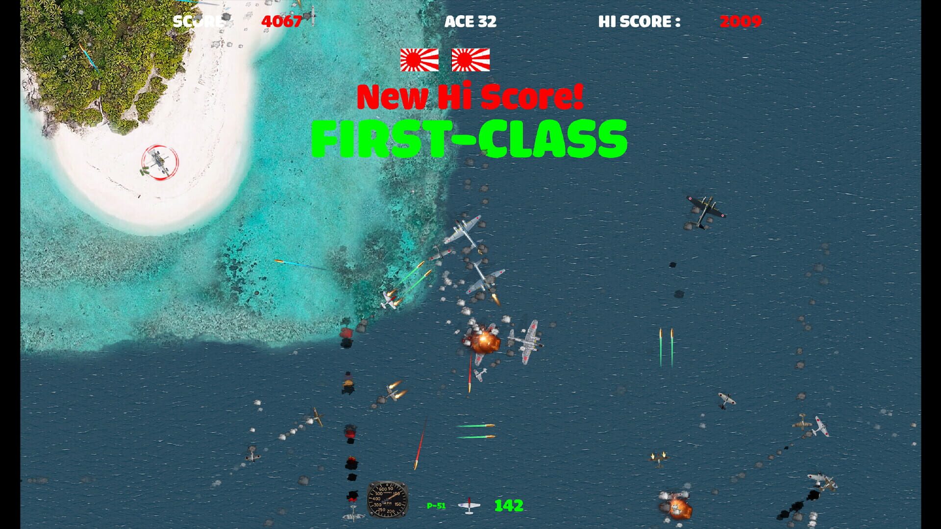 Ace Pilot Pacific - Screenshot