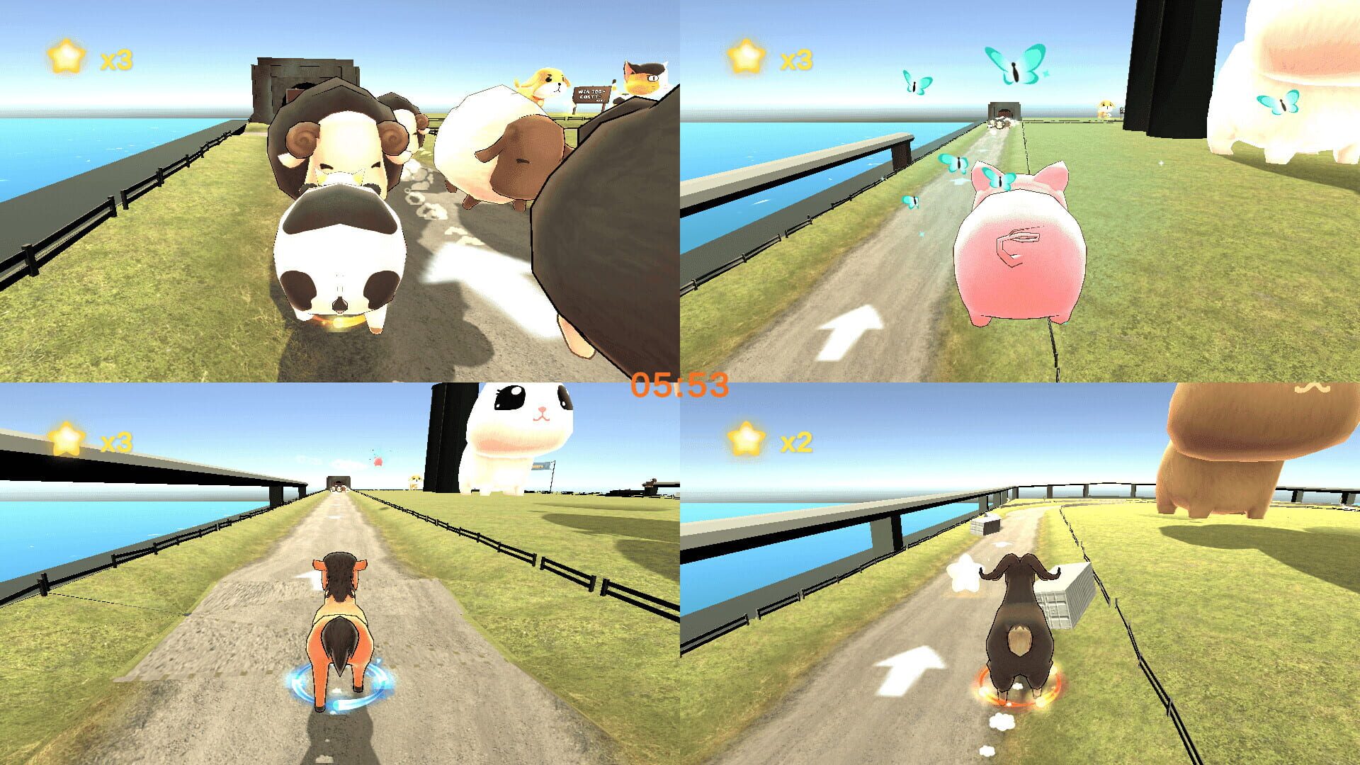 Animal Race Party - Screenshot